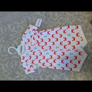 Carter’s Crab motif outfit
